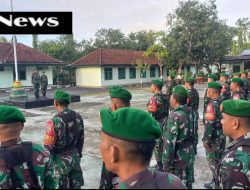 Jelang Malam Pergantian Tahun, Kodim 1620/Loteng Gelar Apel Siaga Pasukan