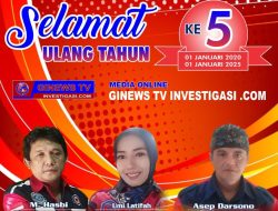 PIDATO HARI ULANG TAHUN MEDIA CETAK & ONLINE GLOBAL INVESTIGASI NEWS KE-6 DAN GINEWS TV INVESTIGASI KE-5