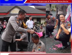 Serentak Awal Tahun, 70 Personil Polres Jember Naik Pangkat