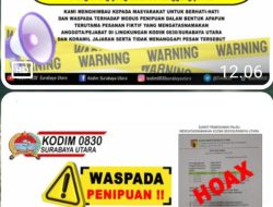 Modus Penipuan: Restoran di Sidoarjo Terima Pesanan Palsu 450 Nasi Kotak Mengatasnamakan Kodim Surabaya Utara