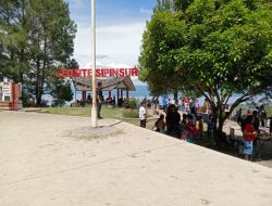 Hari Ke-3 Tahun Baru, Objek Wisata Sipinsur Humbang Hasundutan Dipadati Pengunjung