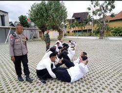 Linmas Kelurahan Sumber Digembleng Latihan Fisik Dan PBB Oleh Babinsa, Ini Tujuannya