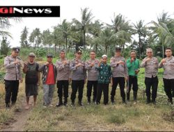 Polres Loteng Siapkan Tujuh Hektar Lahan Tidur Untuk Dijadikan Lahan Produktif.