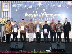 Gelar Ibadah dan Perayaan Natal Tahun 2024, Menteri Nusron: Wujud Tidak Adanya Diskriminasi dan Dominasi Mayoritas di Kementerian ATR/BPN