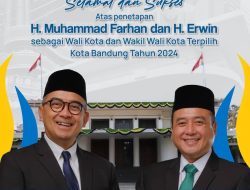 Sah! Farhan dan Erwin Jadi Walkot dan Wawalkot Bandung Terpilih Periode 2025-2030