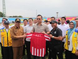 Berstandar FIFA, Menko AHY Harap Renovasi Stadion Gelora Delta Sidoarjo Bisa Bantu Majukan Prestasi Sepakbola