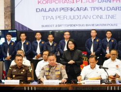 Polri Tetapkan PT. AJP dan FH Sebagai Tersangka TPPU Judi Online, Sita Uang Rp. 103,27 Miliar