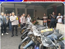 Tak Pandang Bulu, Motor Petani Di Sawah Diembat Juga, Dua Pelaku Pencuri Motor Di Tangkap.