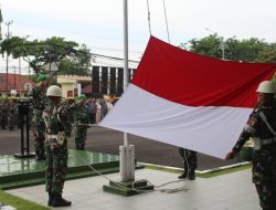 Kenang Jasa Pahlawan, Kodim 0830/Surabaya Utara Gelar Upacara Bendera 17an