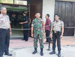 Babinsa Koramil 0830/03 Pabean Cantian Pantau dan Amankan Ibadah Gereja