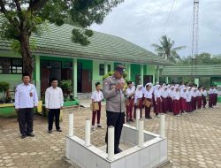 Police Goes To School, Bhabinkamtibmas Binluh di Madrasah Ibtidaiyah Negeri 3 Negeri Besar .