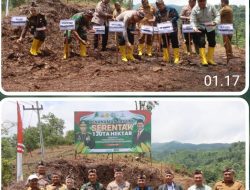 Bekerjasama dengan PT. Indoco, Polres Tulungagung Dukung Gerakan Tanam Jagung 1 Juta Hektar