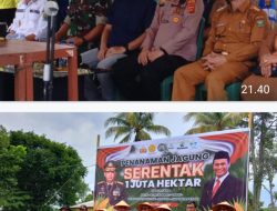 Polres Muara Enim Diwakili Polsek Rambang Lubai AKP Supriyadi Gana, SH., MH : Program Penanaman Jagung Bagian Upaya Mendukung Swasembada Pangan Nasional