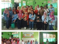 Dukung Program Pemerintah, PT. Socfindo Bangun Bandar Beri Edukasi Pola Makan Sehat dan Bantuan Sekolah.