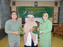 Peringati HUT Ke-79 Persit KCK Tahun 2025, Persit KCK Koorcab Rem 133 PD XIII/Mdk Gelar Ceramah Kesehatan