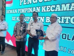 ACARA PENGUKUHAN DPK APDESI SE-KAB. BATOLA SUKSES.