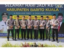 DPRD Kabupaten Batola Hadiri Puncak Hari Jadi Kabupaten Batola ke – 65 Tahun