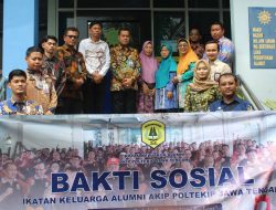 Bersama Membangun Kepedulian: Lapas Pati Salurkan Bansos untuk Keluarga WBP dan Ikuti Baksos IKA AKIP POLTEKIP Eks Karesidenan Pati