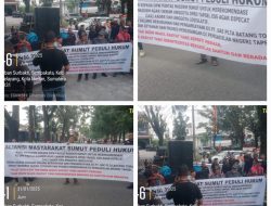 “Ratusan Aktivis & Masyarakat Melakukan Aksi Damai Di Kantor Pengadilan Tinggi Medan dan Kantor DPW Partai Nasdem, Minta Wakil Rakyat Bukan Preman ?!”