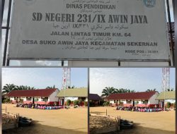 SD NEGERI 231/IX AWIN JAYA BAKAL JADI SEKOLAH PERCONTOHAN DI WILAYAH MUARO JAMBI