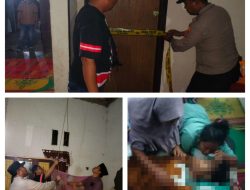 Polsek Buay Bahuga Olah TKP Peristiwa Diduga Bunuh Diri di Nuar Maju