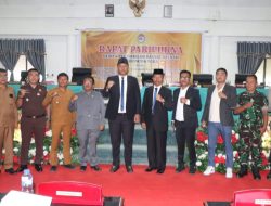 Paripurna DPRD Toba Tetapkan Kepala Daerah Terpilih