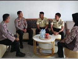 Ciptakan Rasa Aman di RSHK, Satbinmas Polres Way Kanan Berikan Pembinaan Satpam