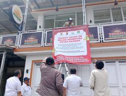 Tak Bayar Pajak, Bapenda Kabupaten Bandung Pasang Spanduk Peringatan di Tempat Usaha Nakal