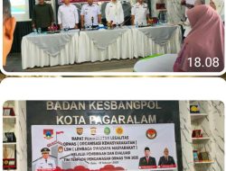 Kesbangpol Kota Pagar Alam Laksanakan Rapat Bersama Lembaga Swadaya Masyarakat (LSM) dan Organisasi Kemasyarakatan Bahas Peningkatan Legalitas.