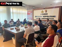 Polres Loteng Gelar Rakor Kesiapan Pengamanan Festival Bau Nyale 2025.
