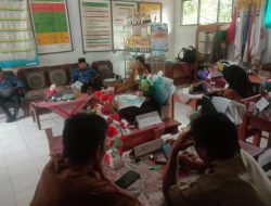 Rapat Rutinitas Bulanan Dewan Guru SDN Leuwibalang 2 Kecamatan Cikeusik Pandeglang – Banten.