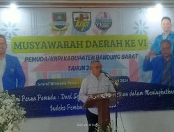“Musda Ke-VI KNPI Bandung Barat Tahun 2025 Resmi Dibuka Pj. Bupati KBB, Ade Zakir Berharap Sinergi Dengan Pemerintah, Begini Penjelasannya !!”