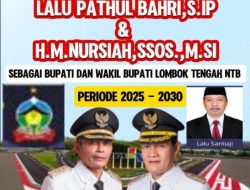 Pemdes Marong Mengucapkan Selamat & Sukses Atas Pelantikan Bupati dan Wakil Bupati Lombok Tengah Terpilih