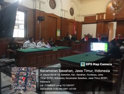 Fais Adam dan Agung Sulistio Selaku Pengurus Pusat LPK-RI Menghadiri Sidang Perdana di Pengadilan Negeri Surabaya