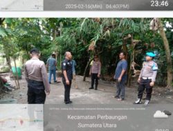 Personil Piket Polres Sergai Melaksanakan Patroli Menindaklanjuti atas Pengaduan Masyarakat Adanya Dugaan Sabung Ayam