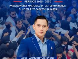 DPC. Kabupaten Bandung Dan Jajaran Pengurus Dukung Penuh AHY Memimpin Kembali Ketua Umum Partai Demokrat Periode 2025-2030.