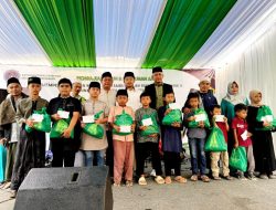 Ketua DPAC PKB Kecamatan Ciparay, Cahyono Bersama Yayasan Ponpes Yatim & Dhuafa, Faturohman Menghadiri Rangkaian Membagikan Santunan 300 Anak Yatim.