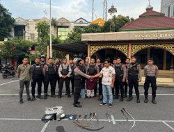 Tiga Anggota Gangster Allstar Diamankan Patroli Perintis Presisi Polres Pelabuhan Tanjung Perak