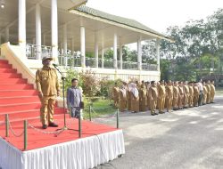 APEL PERDANA ASN ACEH TAMIANG LANGSUNG DI PIMPIN WABUP ISMAIL, SE.I