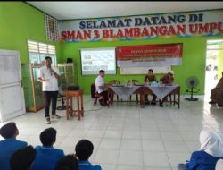 Police Goes To School, Kasikum Polres Way Kanan Binluh di SMAN 3 Blambangan Umpu