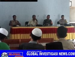 Rapat Sosialisasi Serapan Gabah Petani di Desa Marong