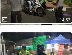Operasi Keselamatan Rinjani Satlantas Polres Dompu, Budayakan Tertib Berlalu Lintas Bukan Sangsi Tilang Semata.