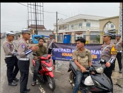Operasi Keselamatan Krakatau 2025 Berakhir, Polres Way Kanan Tegur Ribuan Pengendara Langgar Lalu Lintas
