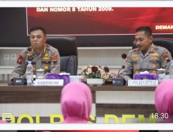 Bidkum Polda Jateng Gelar Sosialisasi dan Penyuluhan Hukum di Polres Demak