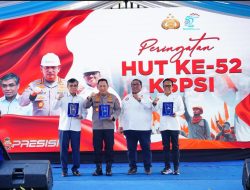 Kapolri Hadiri HUT ke-52 KSPSI, Apresiasi Perjuangan Kalangan Buruh
