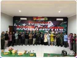 Dandim 1313/Pohuwato Pimpin Rakor Terkait Pembagian Bibit Cabai dan Pasar Murah Dalam Rangka Menekan Inflasi Serta Menyambut Bulan Suci Ramadhan