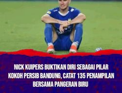Sejak Bergabung dengan Persib Bandung di 2019, Nick Kuipers jadi Andalan di Lini Belakang.