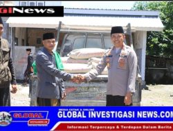 Jumat Curhat Polres Loteng Salurkan Semen Untuk Pembangunan Masjid di Prateng.