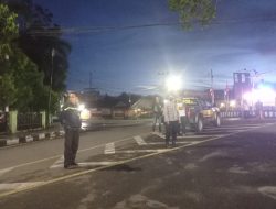 Cegah Tindakan Kriminalitas di Bulan Puasa, Polsek Dompu Patroli KRYD Malam Hari.