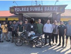 Satuan Reserse Kriminal (Satreskrim) Polres Sumba Barat Berhasil Menangkap Salah Satu Pelaku Pencurian Dengan Kekerasan Yang Terjadi Di Jalan Tanah Daru
